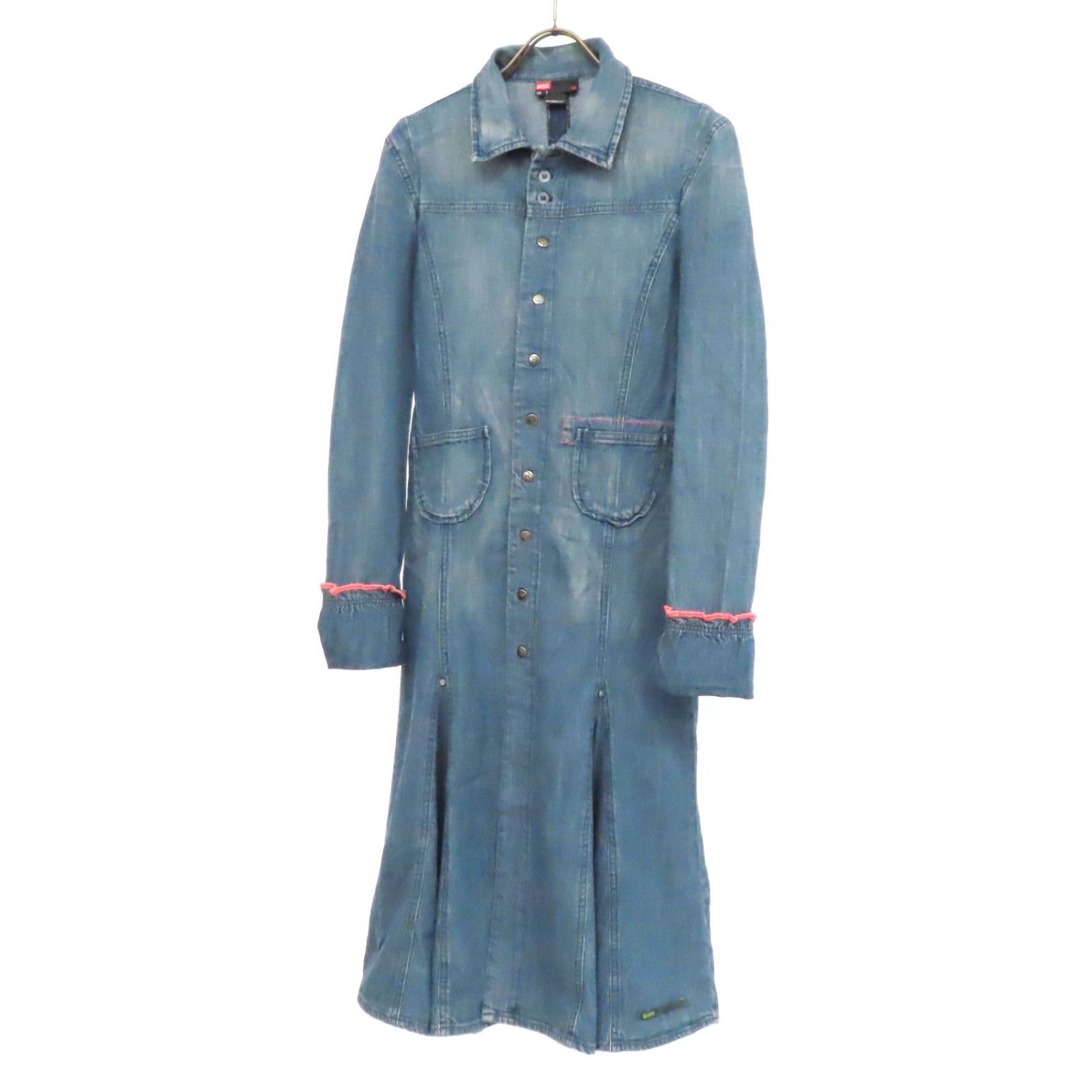 d.i.a ワンピース フロントZIPタイトデニムワンピース【SETUP着用可】[品番