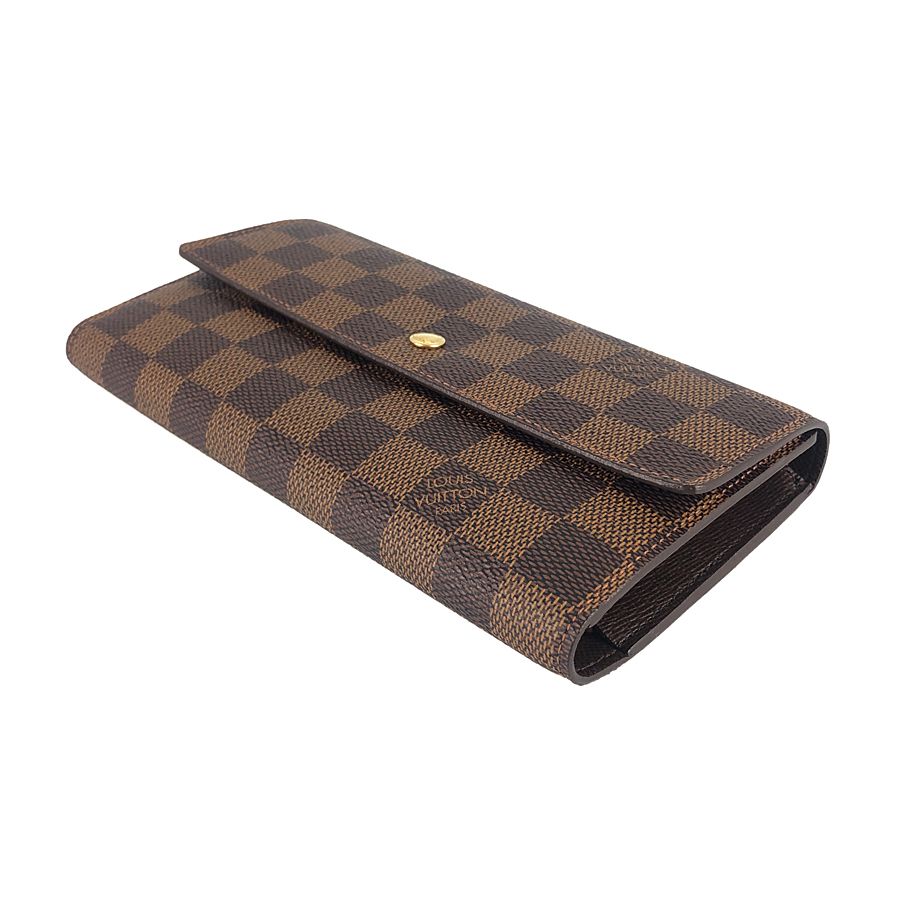 ルイヴィトン 長財布 ダミエ N61217 エベヌ LOUIS VUITTON（ルイ・ヴィトン） 《クーポン》ルイヴィトン 長財布
