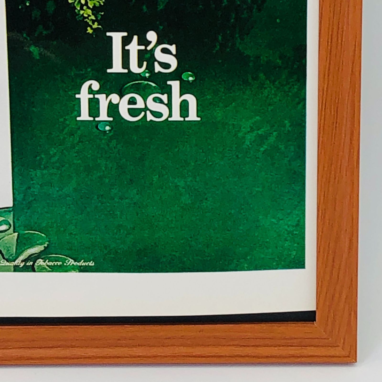 ビンテージ 広告 当時物 ポスター 『 クール 煙草 レトロ 昭和