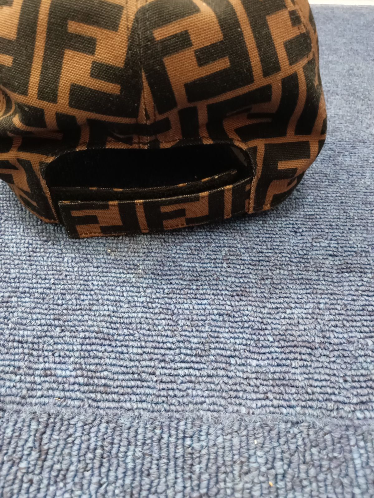 FENDI ズッカ キッズ キャップ ブラウン フェンディ