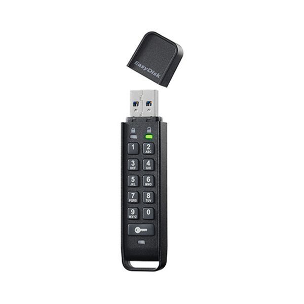アイオーデータ EasyDisk パスワードボタン付き セキュリティUSBメモリー 8GB ED-HB3 8G 1個