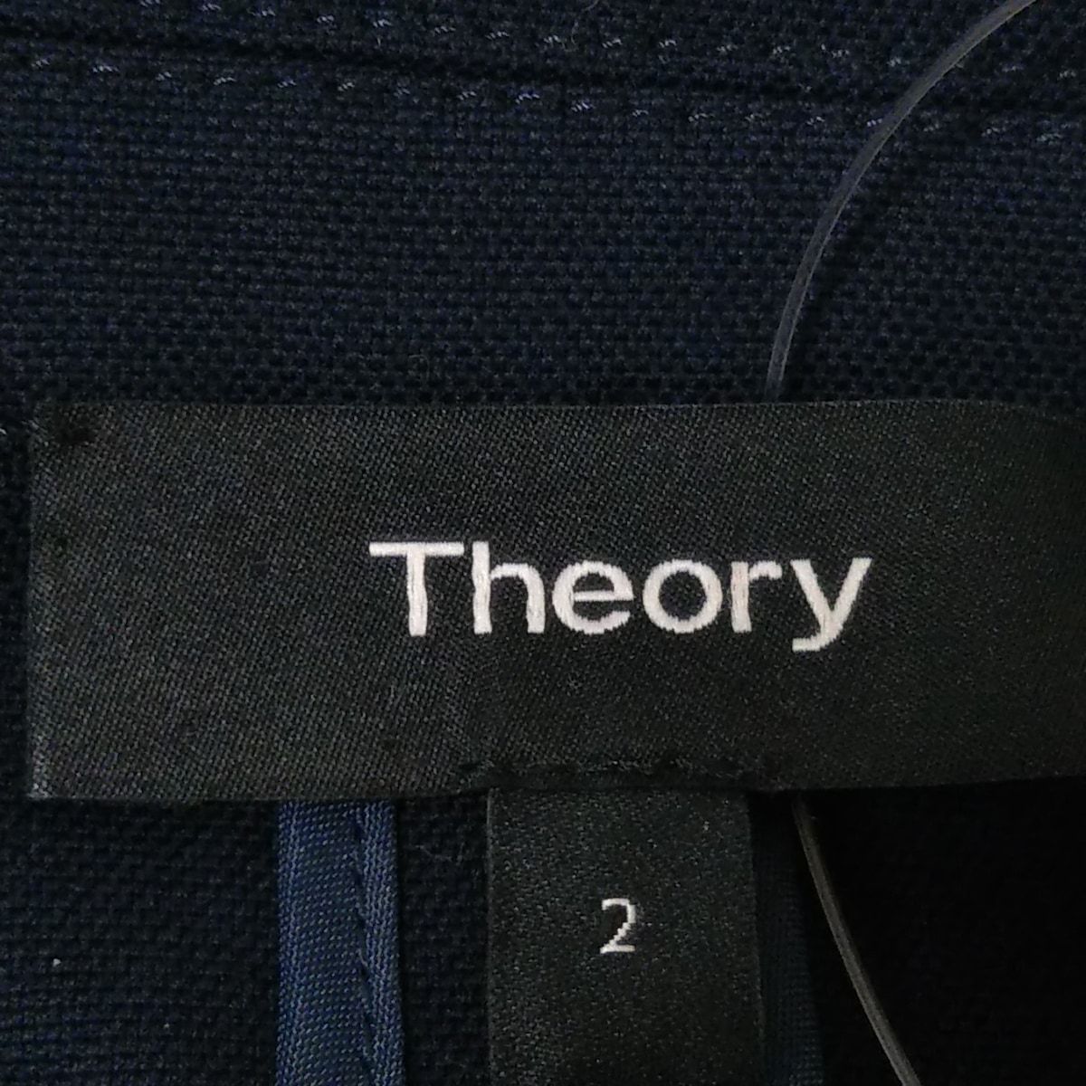 theory(セオリー) ジャケット サイズ2 S レディース美品 - ダークネイビー 長袖/春/夏