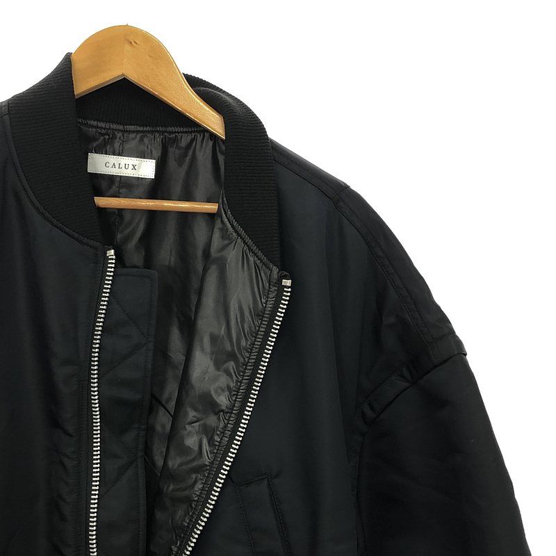 CALUX ブラック ボンバージャケット 美品】 CALUX / キャラクス | 2023AW | Deuxieme Classe別注