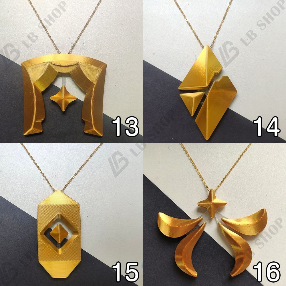 Sky星を紡ぐ子どもたち cosplay シーズンネックレス 3D細かいチェーン