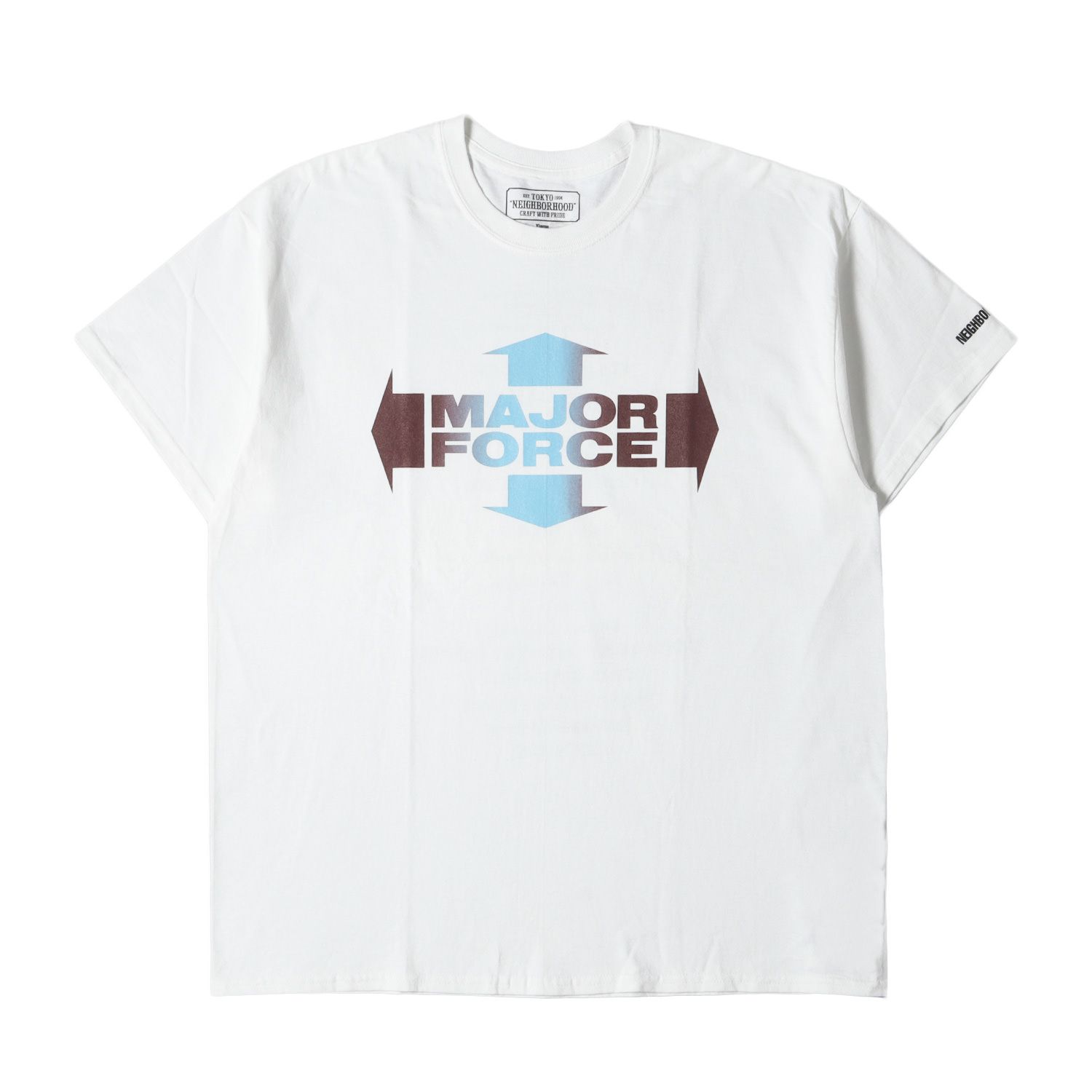 新品 NEIGHBORHOOD ネイバーフッド Tシャツ サイズ:XL MAJOR FORCE 30周年記念 クルーネック Tシャツ MF /  C-TEE. SS ホワイト 白 トップス カットソー 半袖 コラボ【メンズ】 - メルカリ