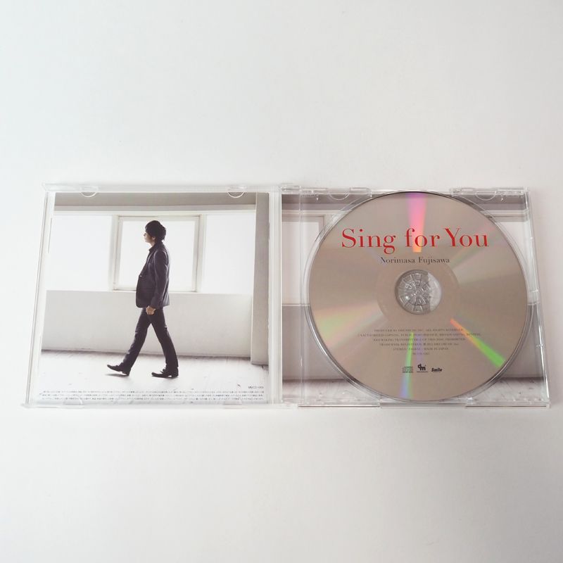 【帯付】藤澤ノリマサ Sing for You CD MUCD-1263 [邦M3]