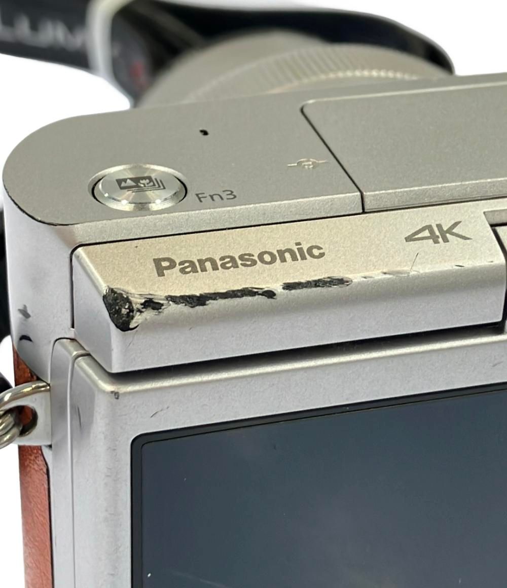 【訳あり】Panasonic DC-GF10W ミラーレスカメラ 4K DC-GF10W-D LUMIX DC-GF10W ミラーレス一眼カメラ ダブルレンズ