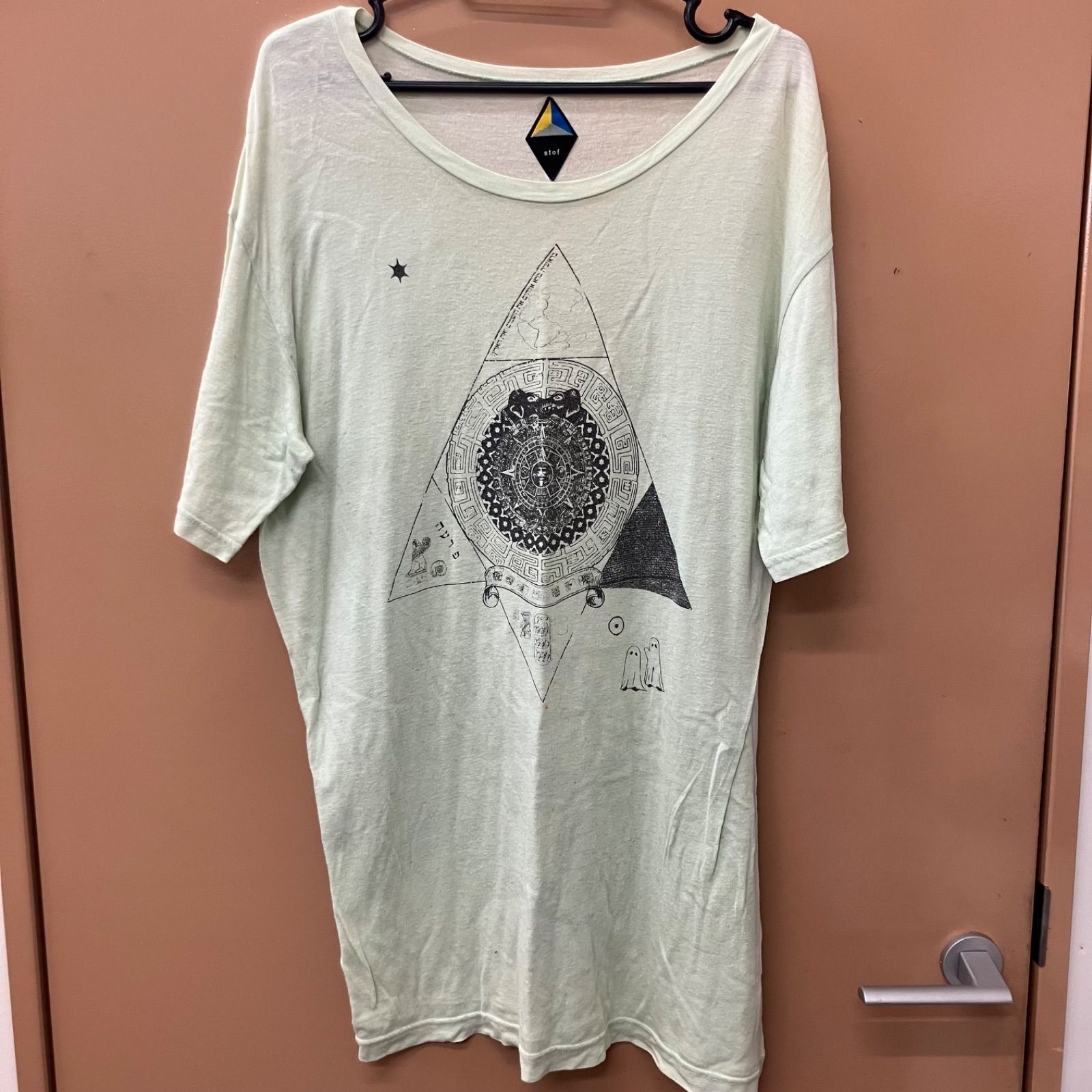 ⭐︎ストフ stof Tシャツ 半袖 古着 緑 グリーン メンズ - メルカリ ⭐︎ストフ stof Tシャツ 半袖 古着 緑 グリーン メンズ - メルカリ