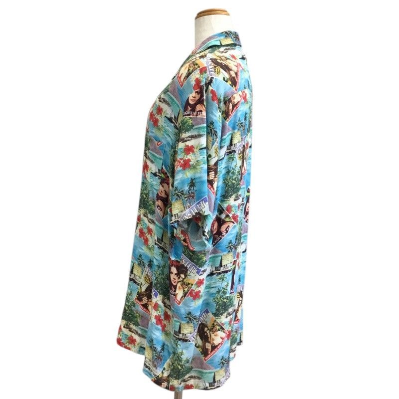 HYSTERIC GLAMOUR【ヒステリックグラマー】レーヨンシャツ 上着 シャツ