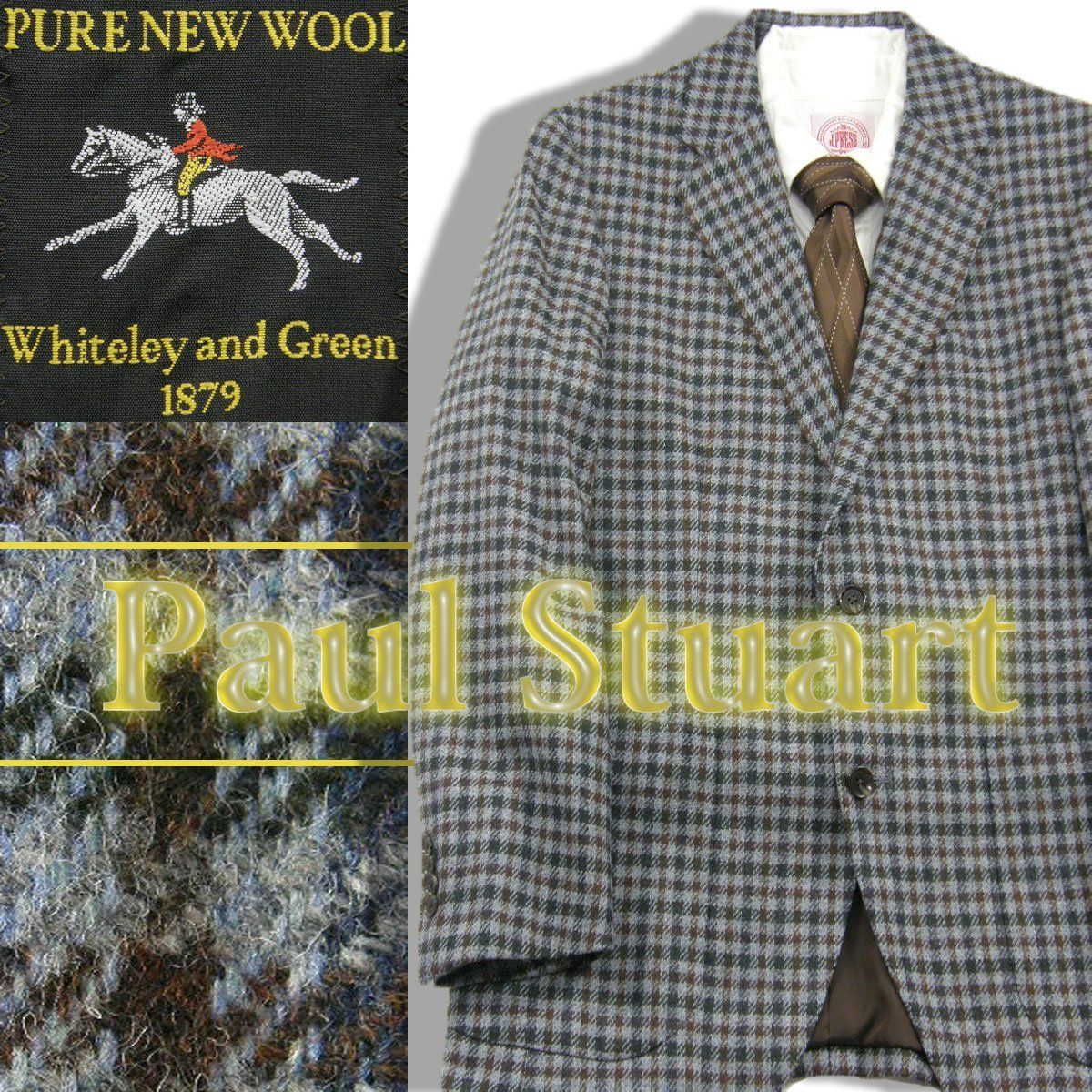 新品】 Paul Stuart × Whiteley and Green ／ ポールスチュアート 
