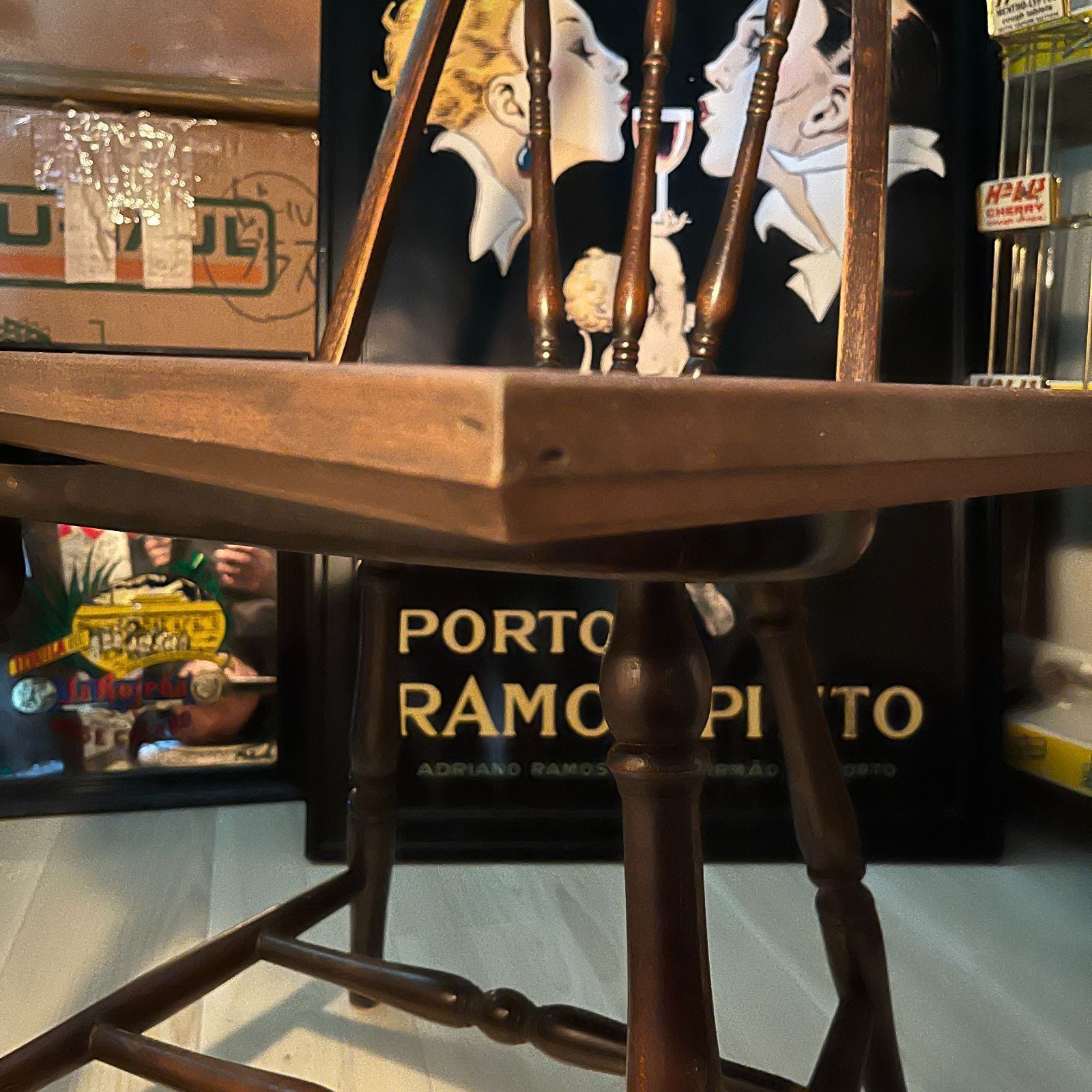 ヴィンテージ　Perrier Bar Mirror バーミラー パブミラー ヴィンテージ Perrier Bar Mirror バーミラー パブミラー - メルカリ