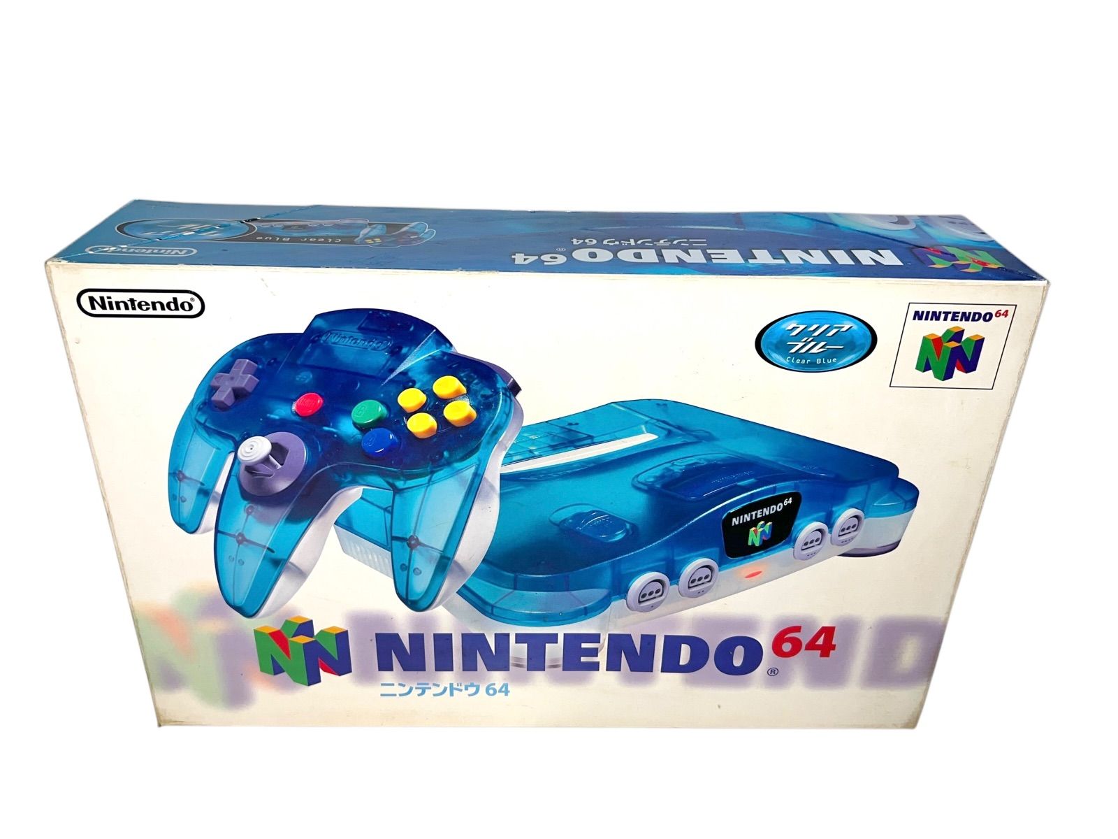 ニンテンドー64 本体 クリアブルー - メルカリ