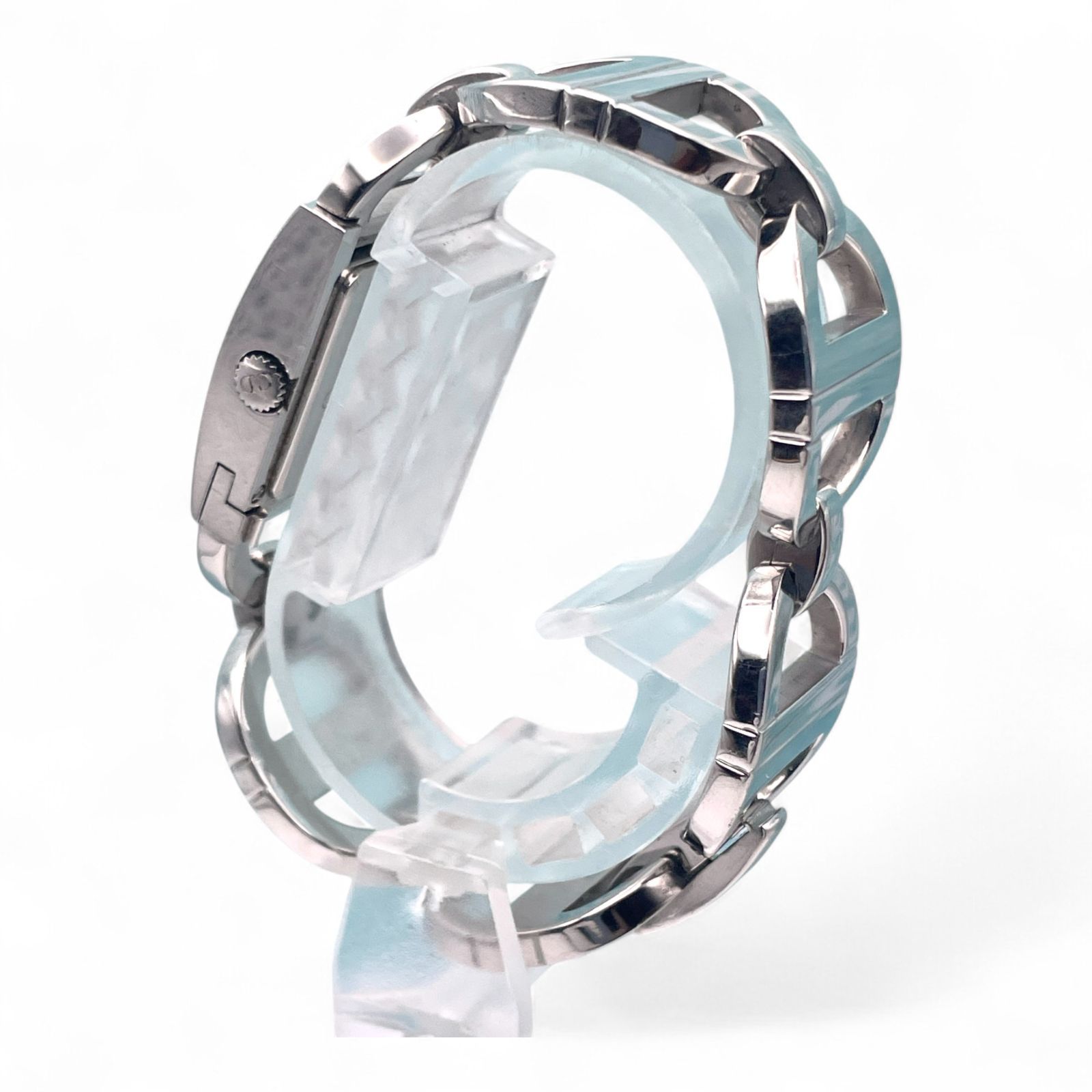 【美品】クリスチャンディオール クォーツ【D78-109】【稼働品】レディース Dior クリスチャンディオール マリス D78-109 腕時計 SS×レザー