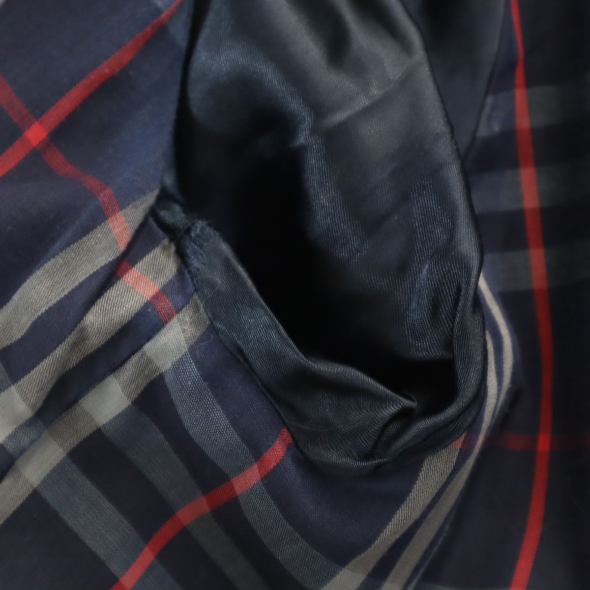 バーバリーズ 90s 80s 英国製 オールド トレンチコート ネイビー系