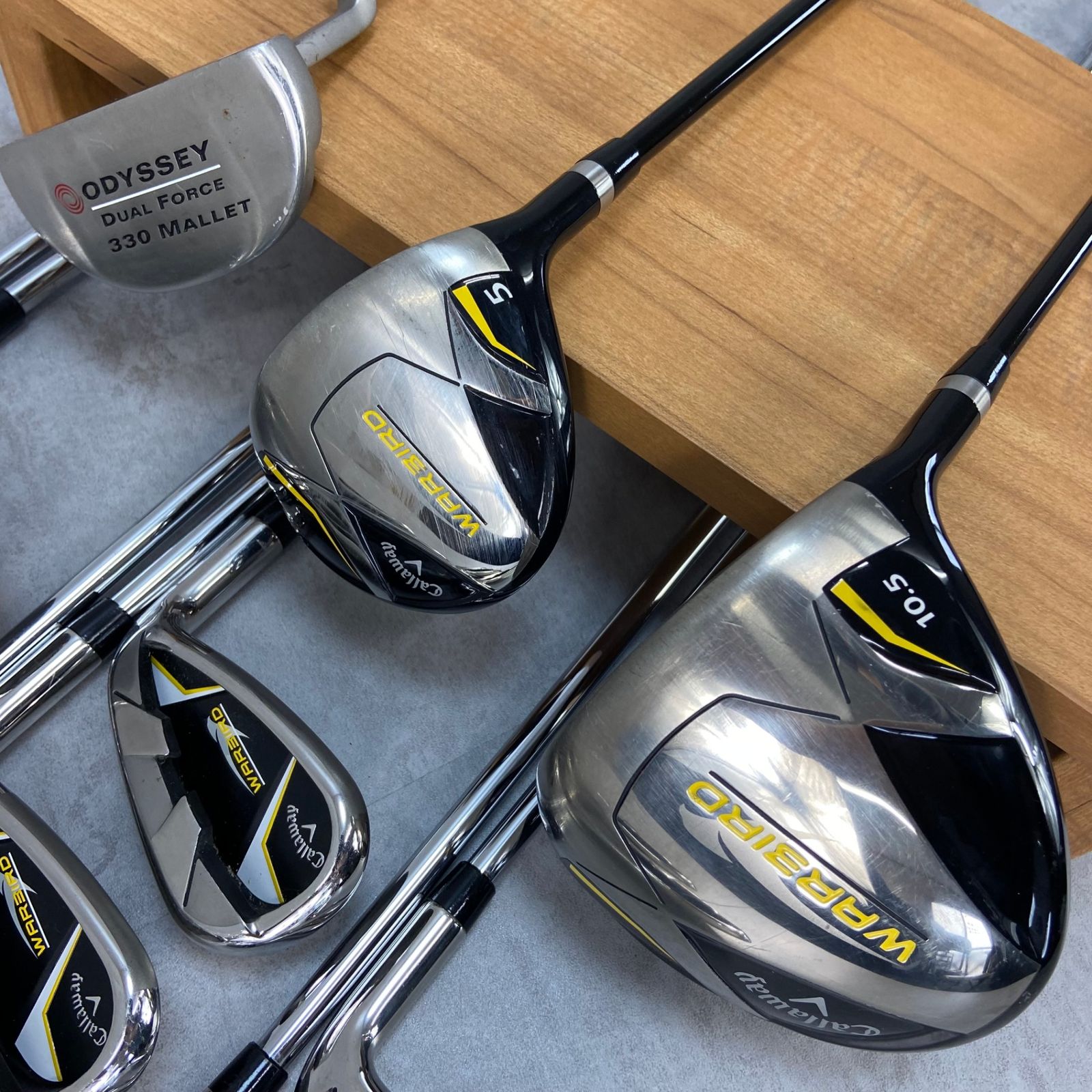 CallaWay キャロウェイ WARBIRD ウォーバード メンズゴルフ10本セット カーボン S 右利き用 キャディバッグ 初心者 入門用 -  メルカリ