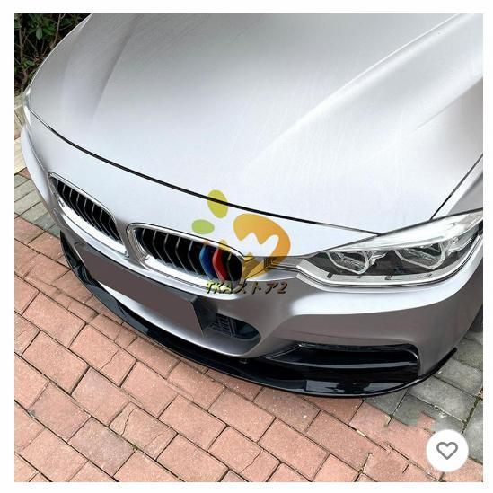 BMW 3シリーズ F30/F31 Mスタイル フロントリップスポイラー BMW 3シリーズ F30 F31 M-Tech 320i 2013-2019
