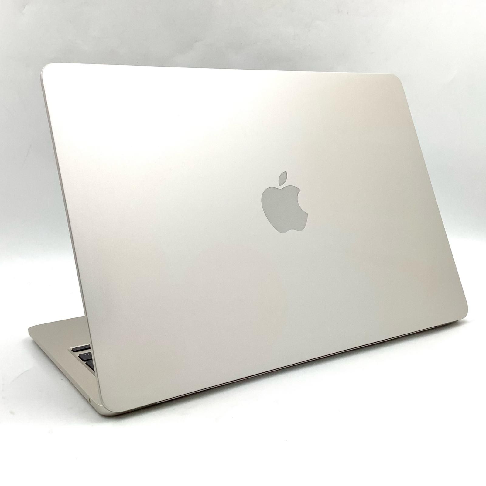 Apple MacBook Air 13インチ 2025 Apple M2 8GB SSD 256GB スターライト 92 動作 済 全額返金保証 最速発送