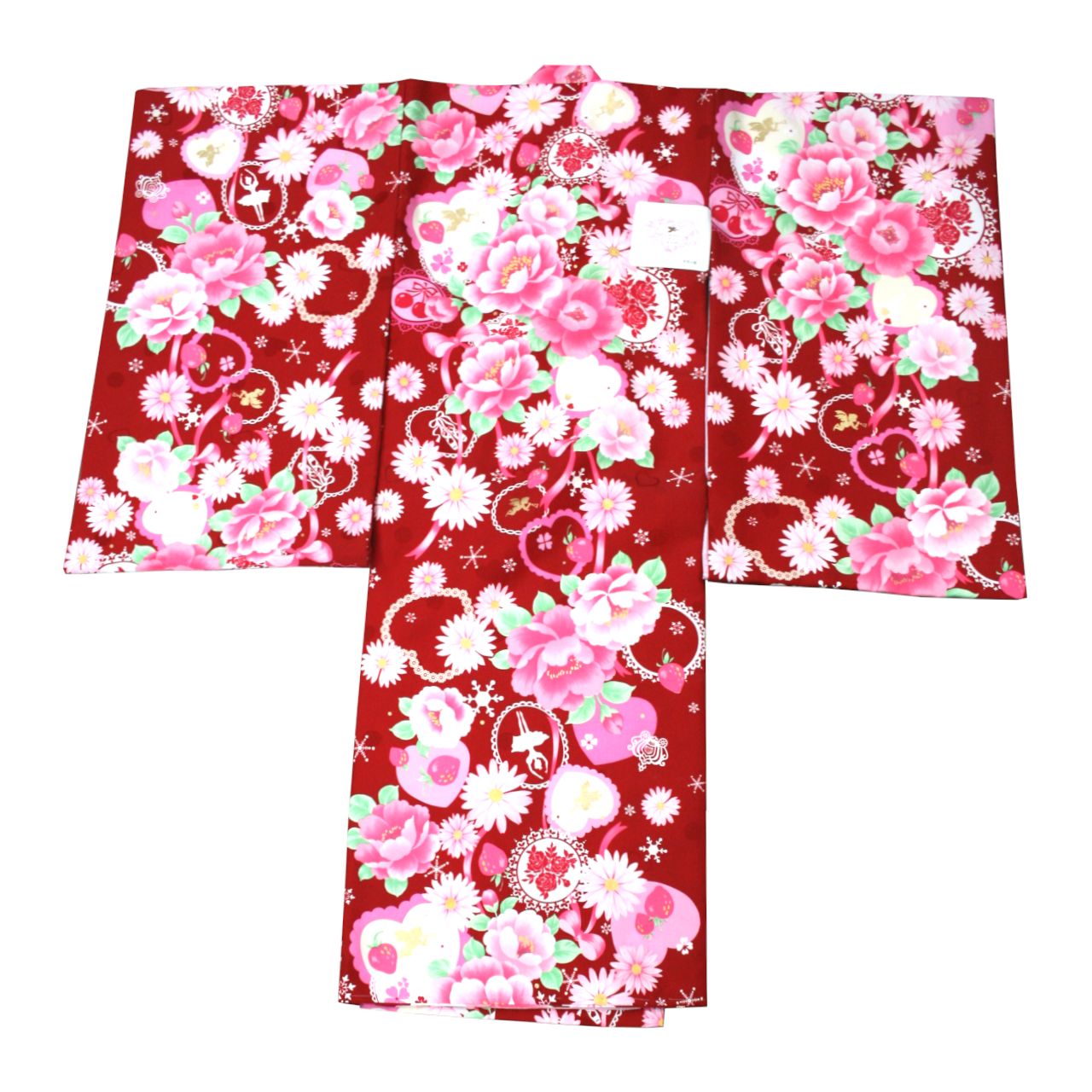 綺麗　SEIKO MATSUDA 七五三 松田聖子　着物　7歳 セイコマツダ 七五三 着物 SEIKO MATSUDA 四つ身 7歳 ピンク