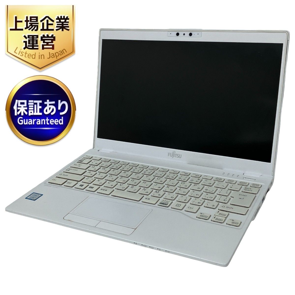 FUJITSU LIFEBOOK UH FMVU7C3WD1 13.3インチ ノートパソコン i7-8565U 8GB SSD 256GB win11  ジャンク M8948018