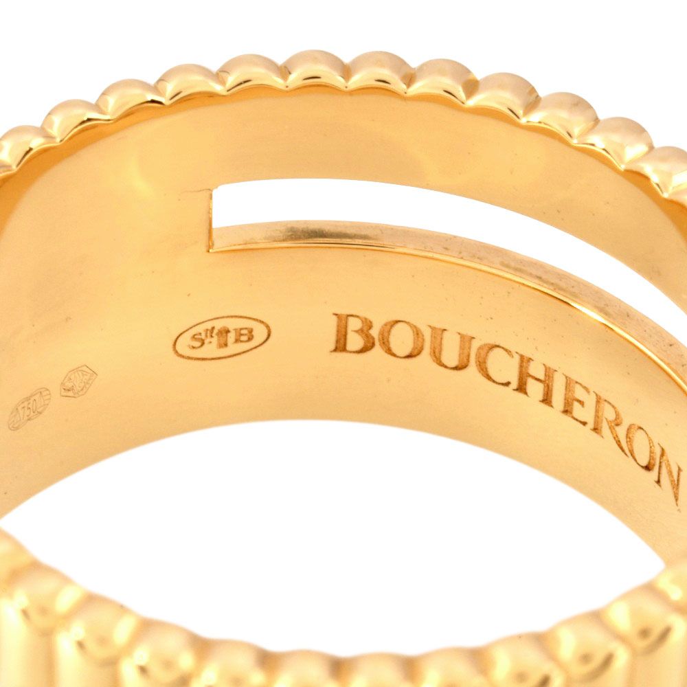 ブシュロン BOUCHERON キャトル ラディアント オープンロー リング