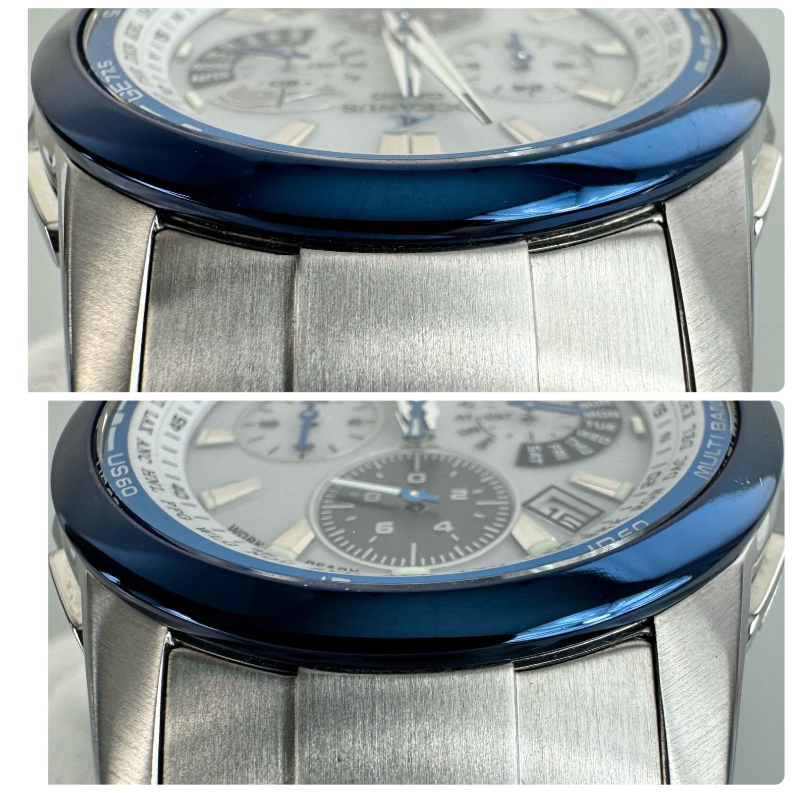 カシオオシアナスワールドタイムOCW-M700TCJ カシオ CASIO オシアナス OCEANUS OCW-M700TCJ-7AJF 電波