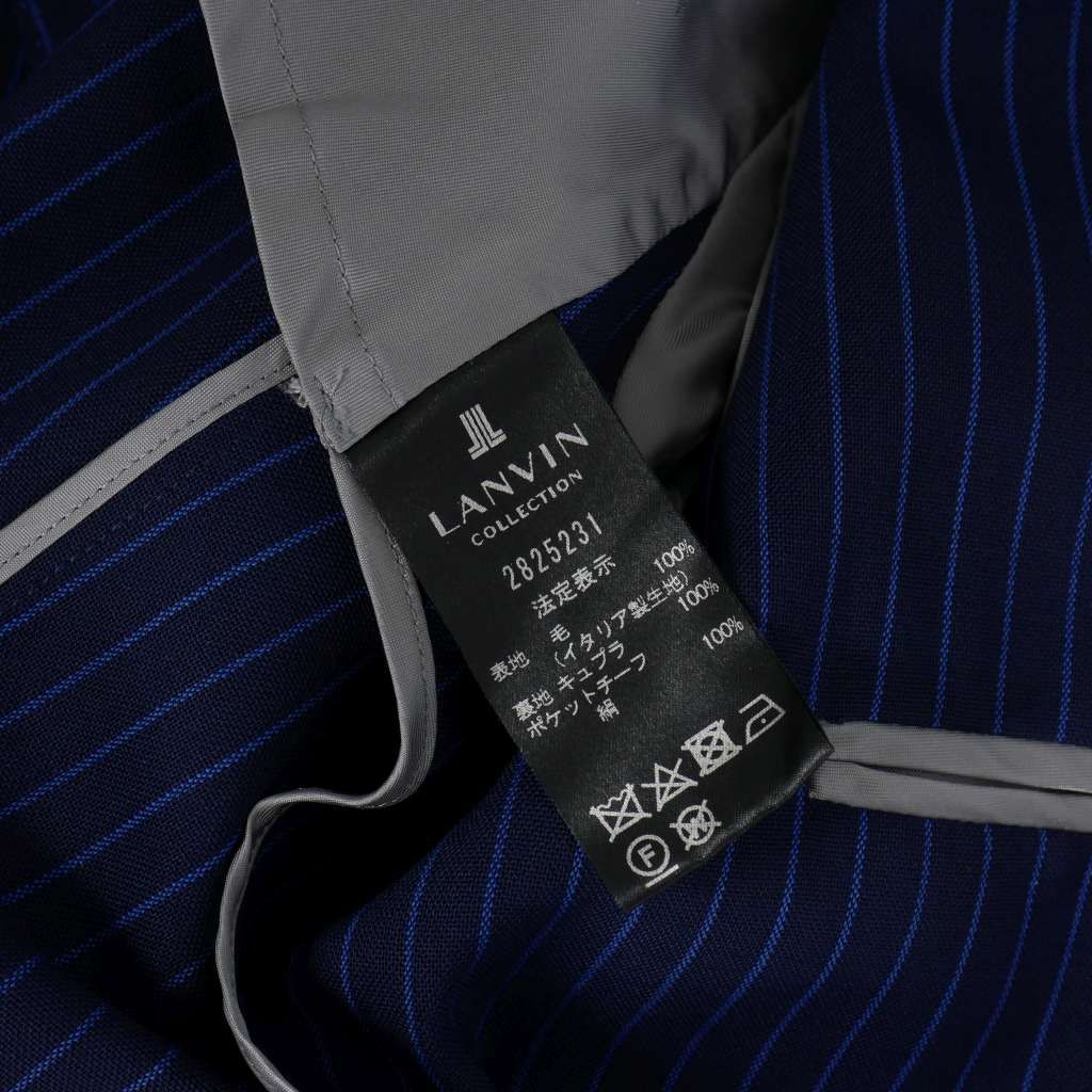 ポケットチーフ付き ストライプ