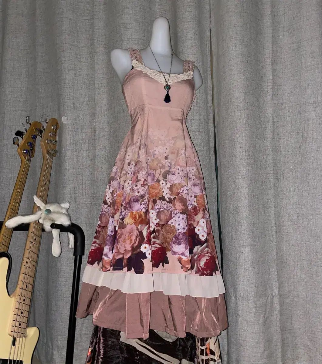 Axes femme アクシーズファム axesfemme 姫ギャル 森ガール ロング ワンピース