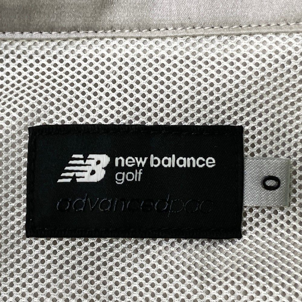 サイズ：0 NEW BALANCE GOLF ニューバランス 2024年モデル メッシュ切替 フルジップベスト  シルバー系 [240101369109] ゴルフウェア レディース ストスト サイズ：0 NEW BALANCE GOLF ニューバランス 2024年モデル