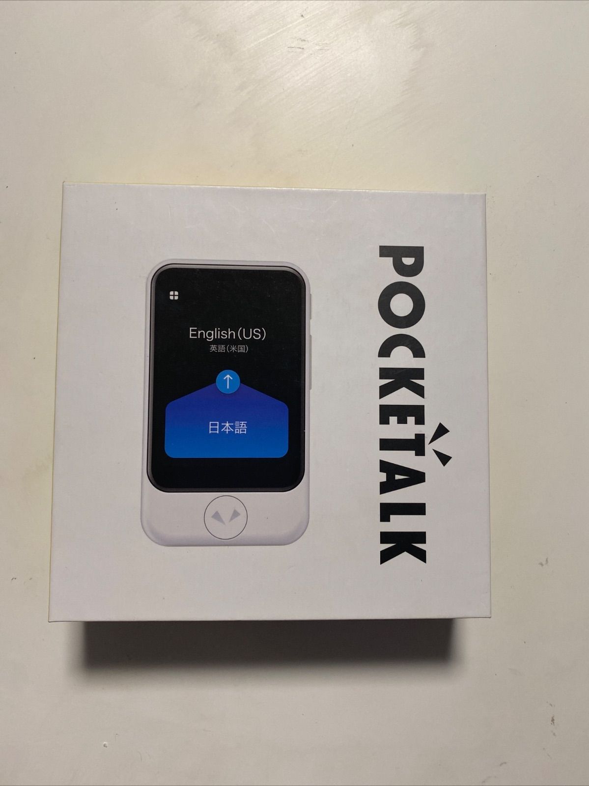 ポケトーク 翻訳機 POCKETALK S ホワイト PTSWW