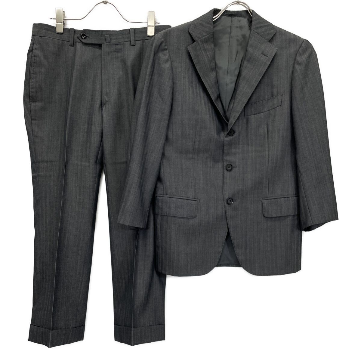 RING JACKET リングヂャケット ｸﾞﾚｰｽﾄﾗｲﾌﾟ 2 Pｽｰﾂ 42