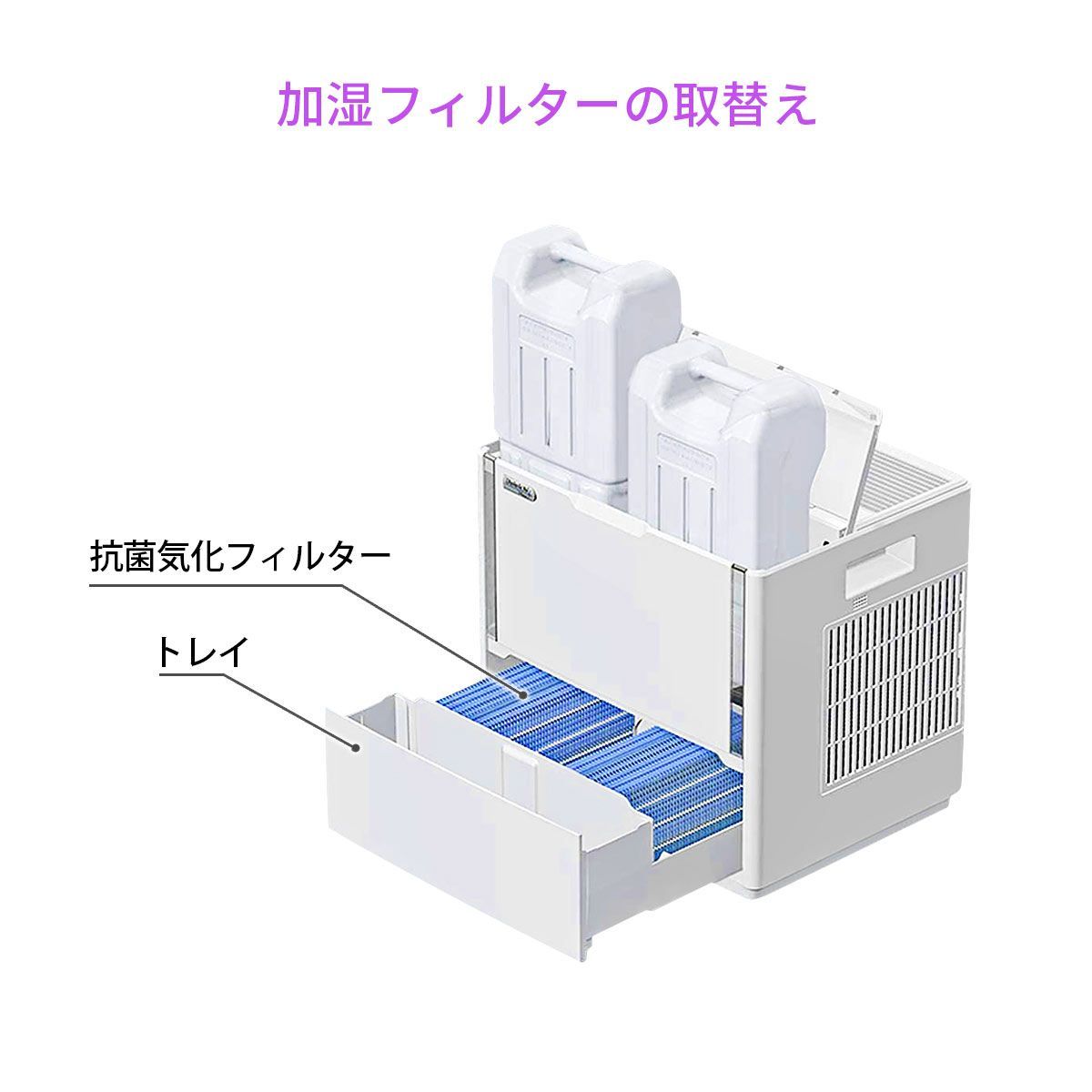 ダイニチ H060519 抗菌気化フィルター 加湿器 フィルター h060519 加湿 