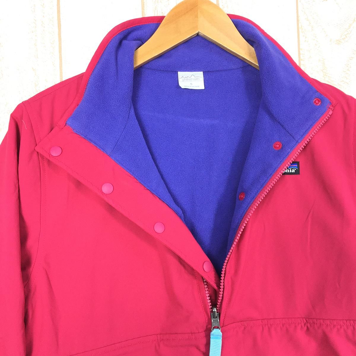 WOMENs S パタゴニア リバーシブル スナップT グリセード プルオーバー Reversible Snap-T Glissade  Pullover 防風 フリース ジャケット PATAGONIA 25290 POFP パープル系 - メルカリ