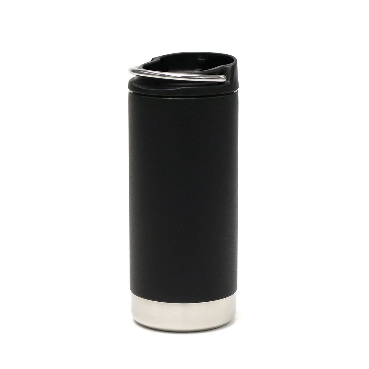 クリーンカンティーン ボトル 水筒 Klean Kanteen タンブラー マグボトル 保温 保冷 軽い インスレート TKWide 12oz (355ml) with Cafe Cap BLACK