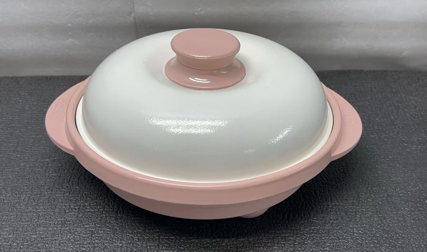 レンジメートプロ クレイピンク 電子レンジ 調理器具 丸型 **441745