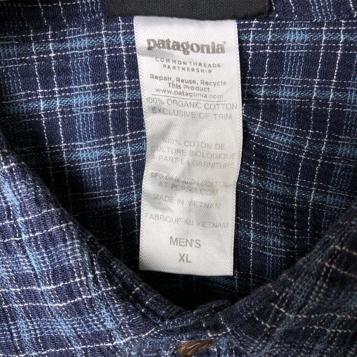 古着 パタゴニア Patagonia 52921SP14 楊柳クレープ 半袖 コットン 