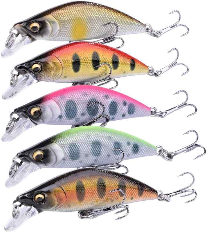 Contyu 渓流ミノー 5個 セット トラウト ヘビーシンキング