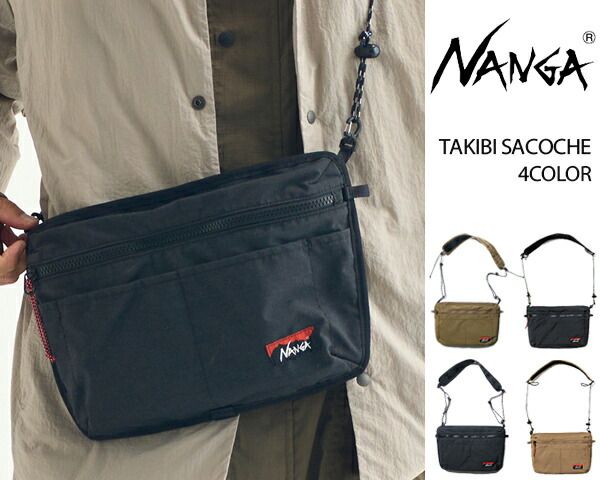 ナンガ タキビサコッシュ NANGA TAKIBI SACOCHE na2253-3a509 サコッシュ 4COLOR ボディバッグ 鞄 アウトドア