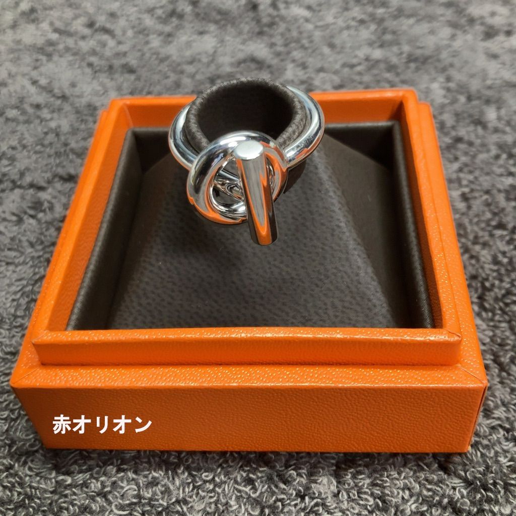 HERMESエルメス エシャペ HERMES 【新品未使用】エルメス エシャペ MM リング SV925 #54