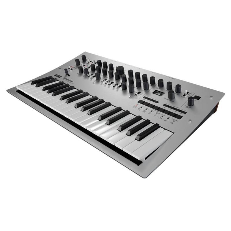 KORG 4ボイス ポリフォニック アナログ シンセサイザー minilogue ミニローグ 37鍵 16ステップシーケンサー オシロスコープ搭載 アダプター付属