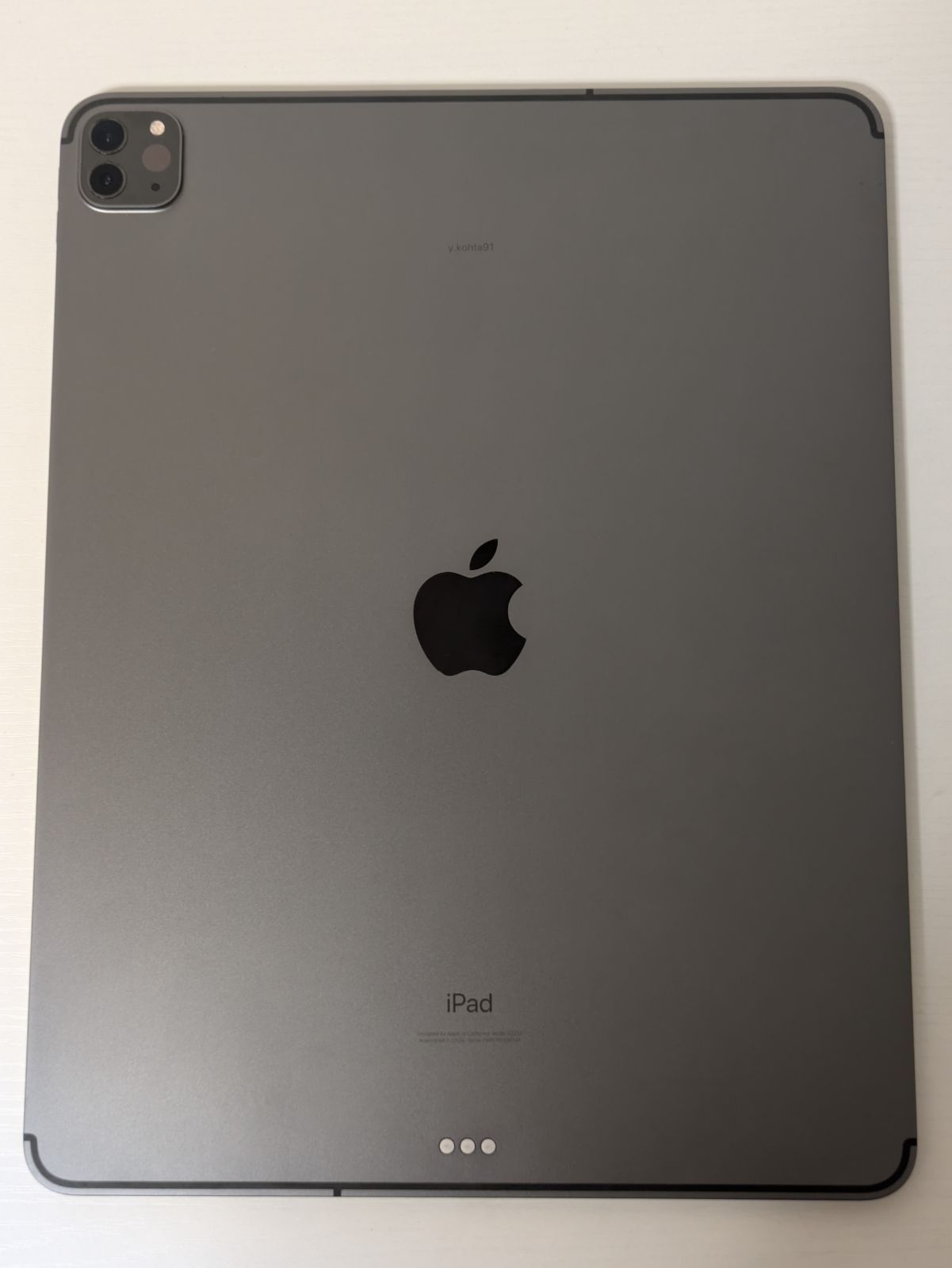 iPad Pro4 12.9インチ 第4世代 Cellular Wi-Fiモデル 1TB 刻印有 AppleStoreモデル