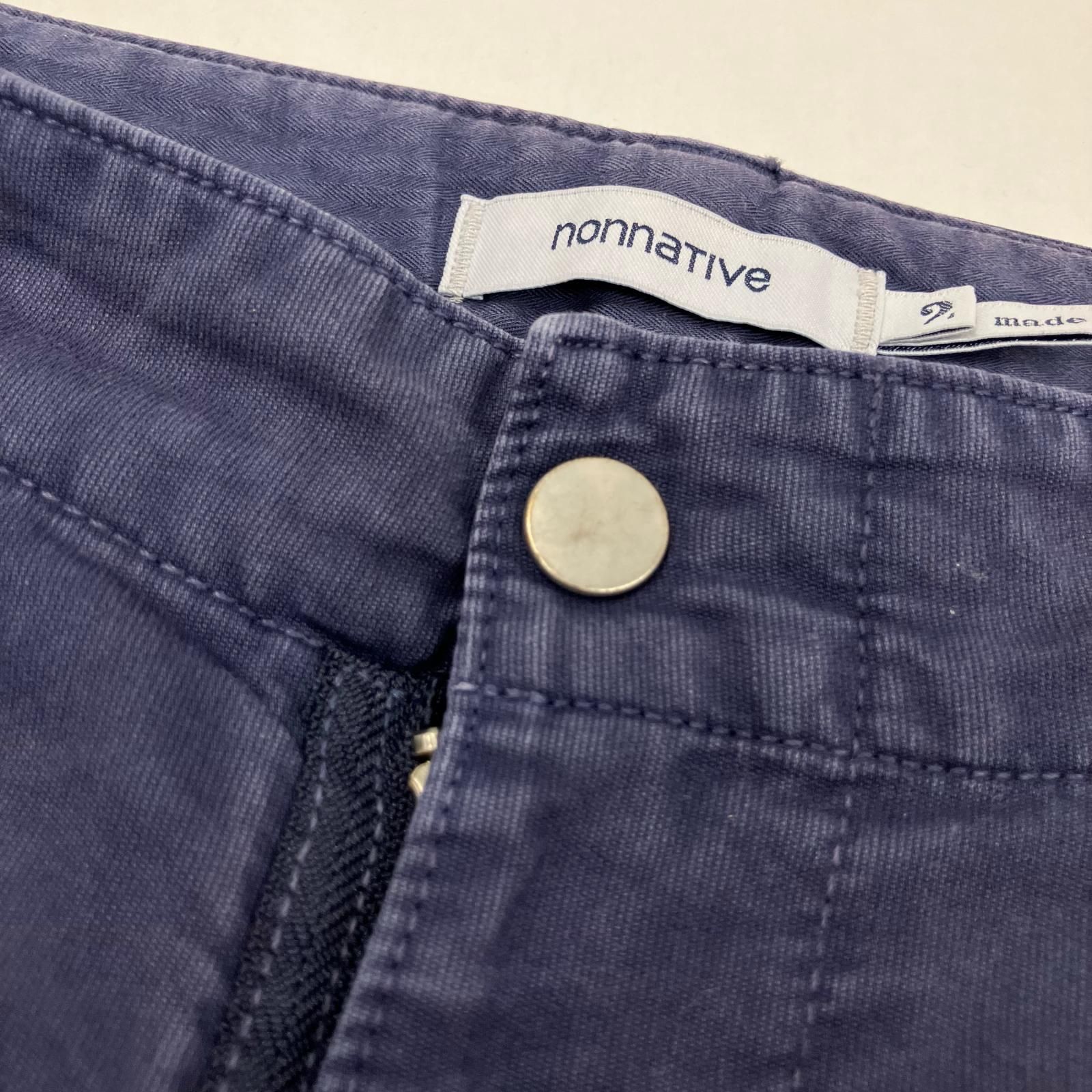 イオン広店 nonnative ノンネイティブ カーゴパンツ SOLDIER 6P TROUSERS NN-P4235 ネイビー サイズ 2 107 KIN-KAAI_COM