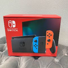 Nintendo Switch 新モデル　ネオンブルー・レッド　新品・未開封