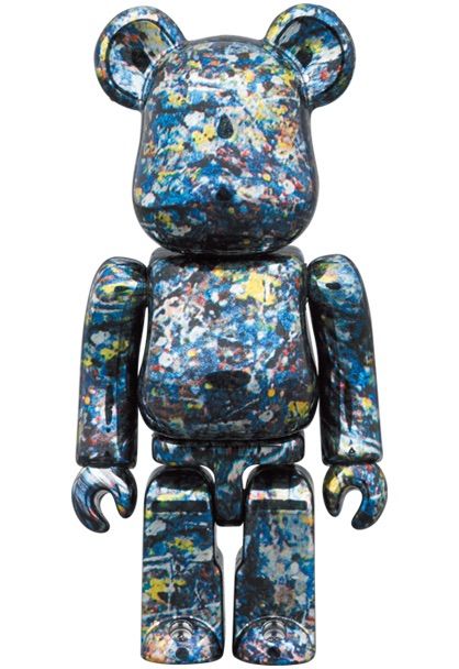 BE@RBRICK Jackson Pollock Studio CHROME - メルカリ