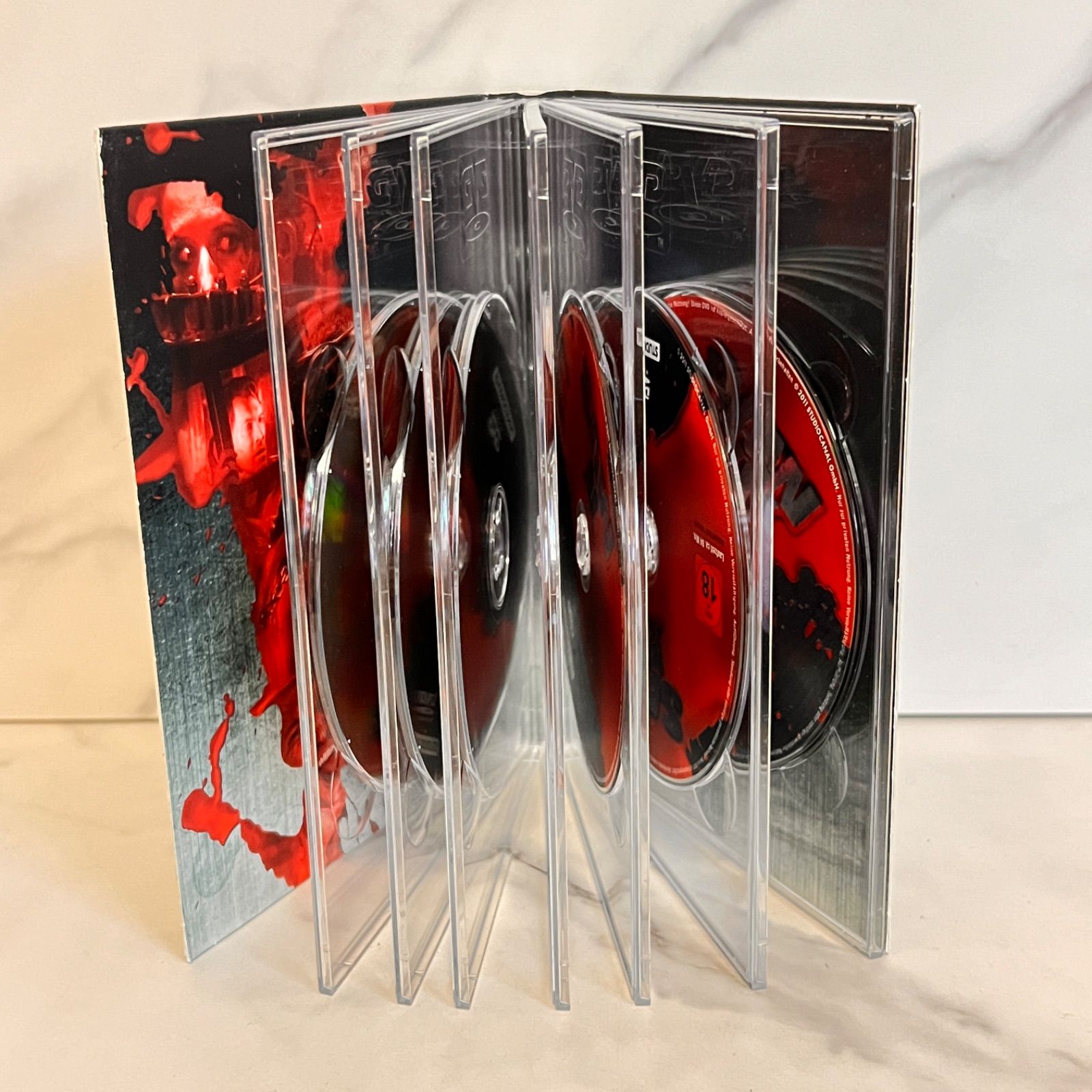 SAW（ソウ）I〜VII 7枚組 DVDボックス（ドイツ版） - メルカリ