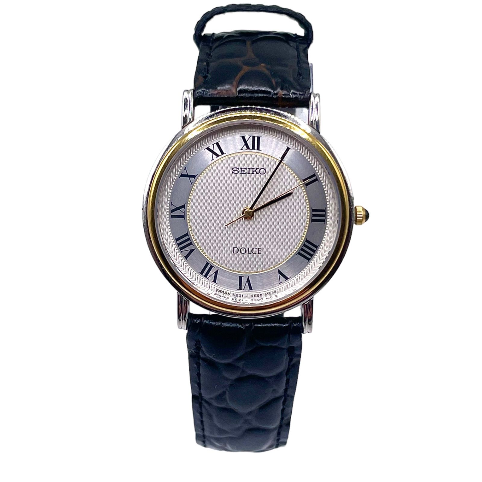 SEIKO セイコー DOLCE ドルチェ アナログ腕時計 クォーツ メンズ 