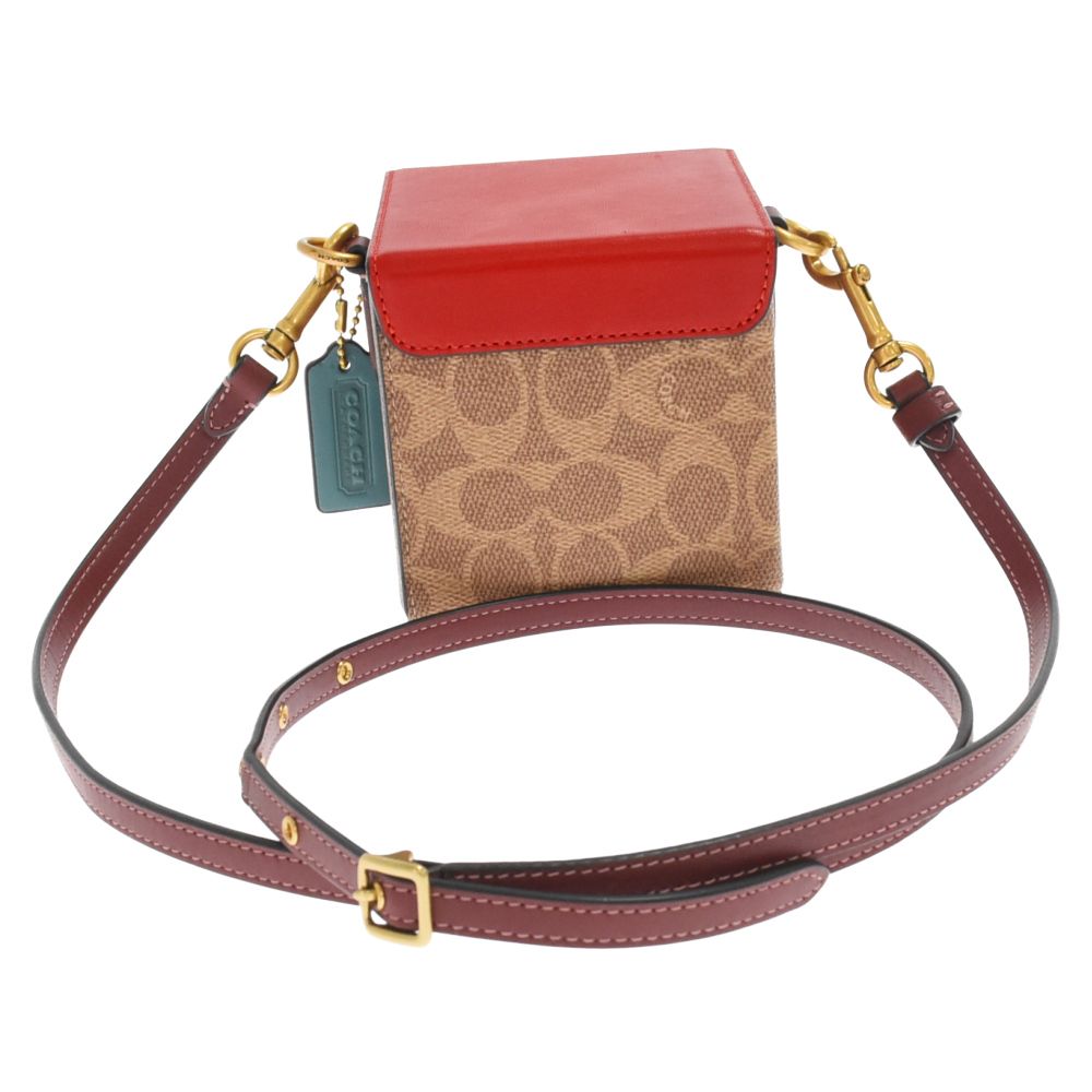 COACH コーチ シグネチャー ショルダーバッグ 斜め掛け ワンショルダー