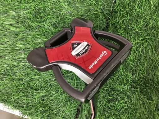 テーラーメイド GHOST Spider S ブラック 36.5インチ パター PT スチール フレックスその他 メンズ 男性用 右利き 右用 Cランク ゴルフクラブ