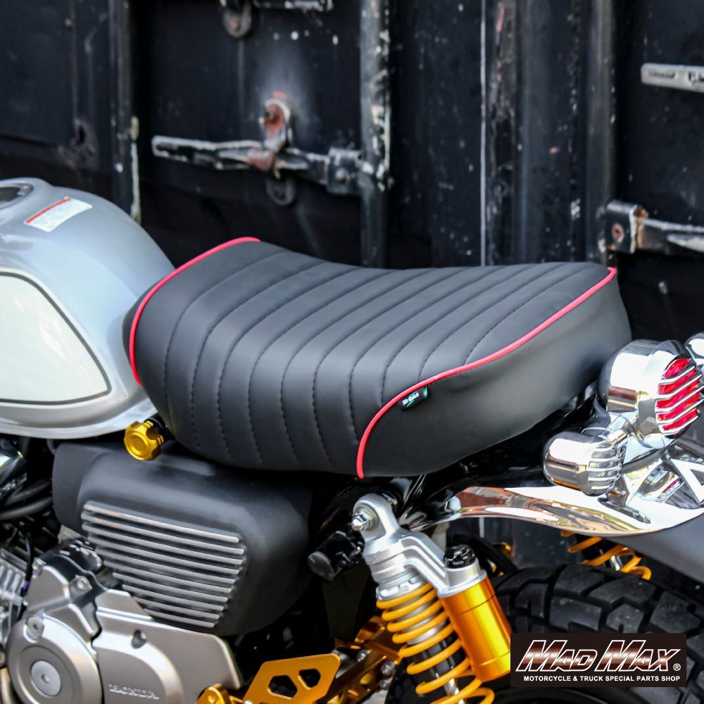 Mr Quick製 ホンダ モンキー125用 タックロールシート ブラウン Mr Quick製 ホンダ モンキー125用 タックロールシート ブラウン