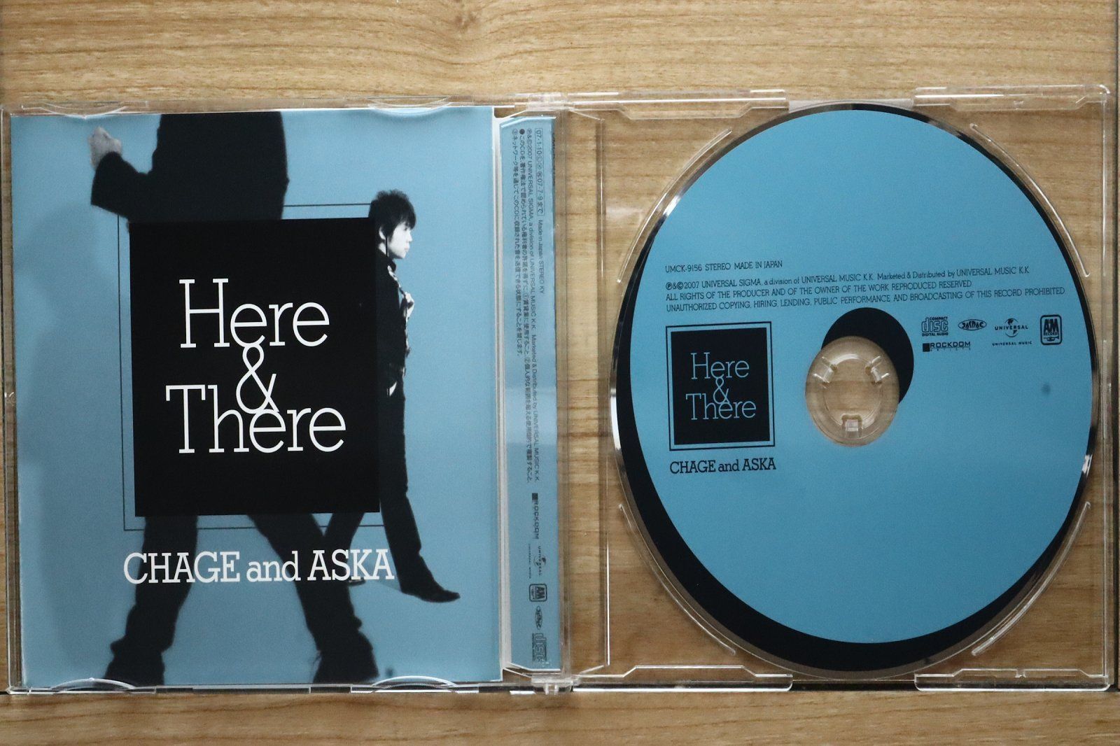 国内盤CD☆チャゲ&飛鳥/CHAGE and ASKA□ Here&There 【UMCK9156