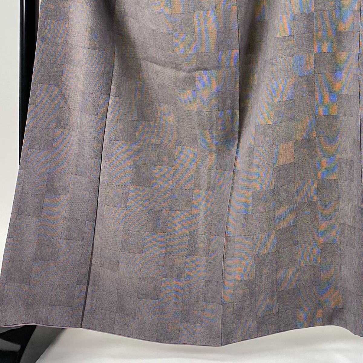 s*k様 江戸小紋 角通し 一つ紋 薄紫色 身丈163.5cm 袷】薄葡萄色✕浅紫 角通し 江戸小紋 | 大山キモノ・ちぇらうな